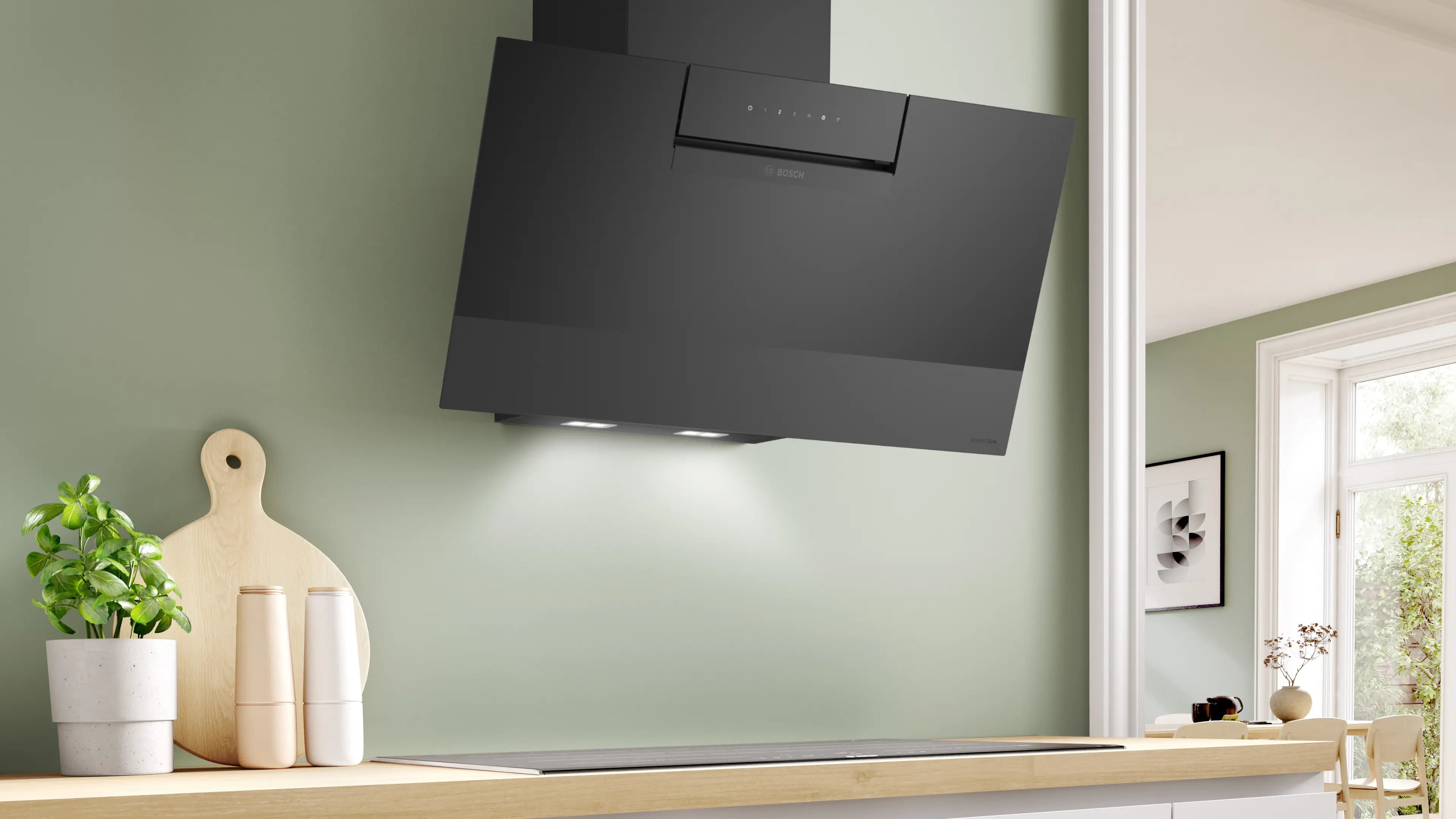 Bosch Dunstabzugshaube Serie 4 — flüsterleise 57 dB