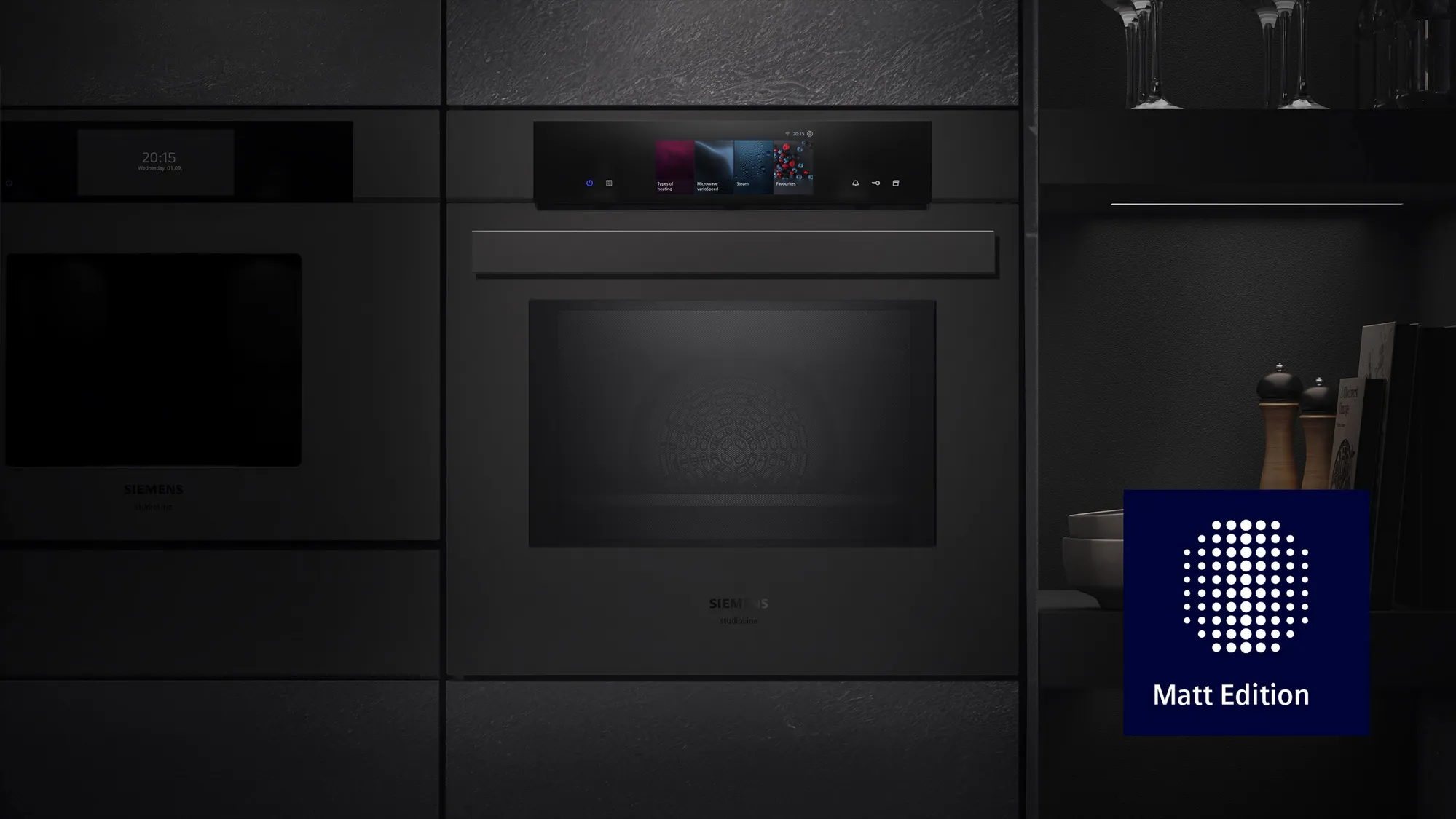 Siemens Matt Edition iQ700 Backofen – live bei ViBa München kaufen